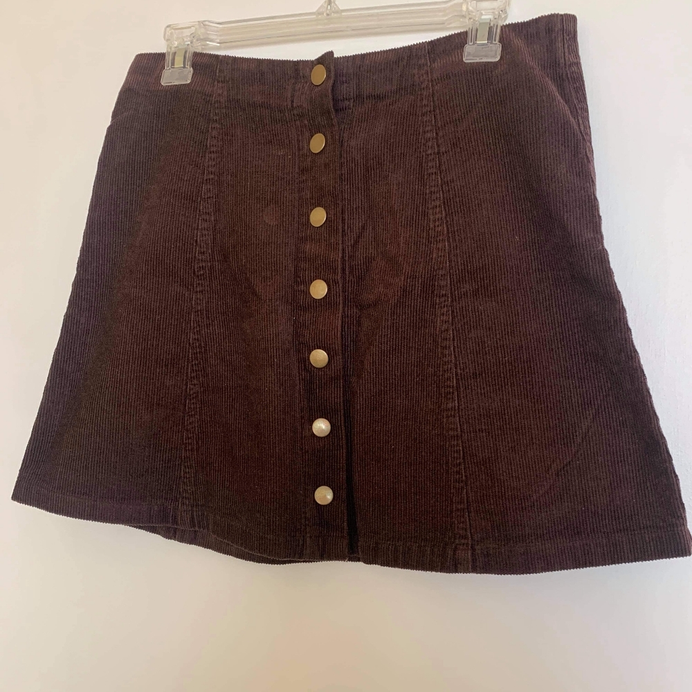 Corduroy Skirt